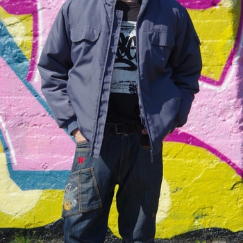 Blue jacket