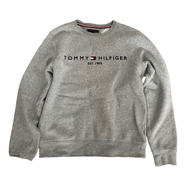 Harmaa Tommy Hilfiger collegepaita