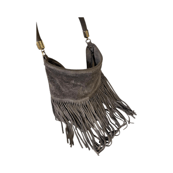 Hapsu fringed olkalaukku