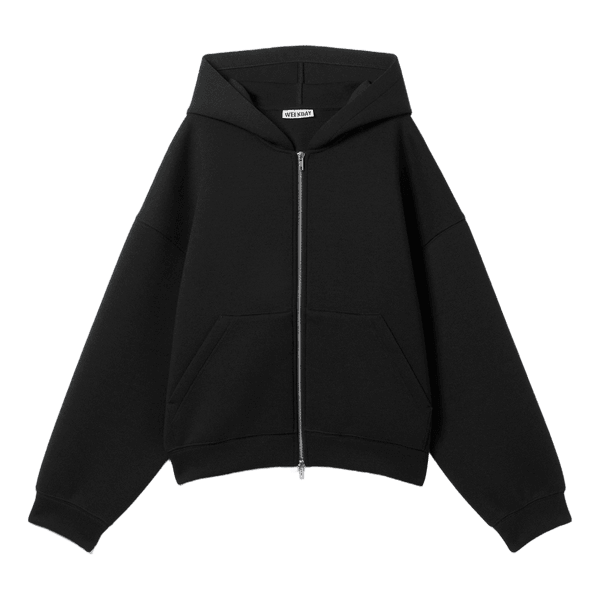 Sort Weekday scuba zip up hoodie