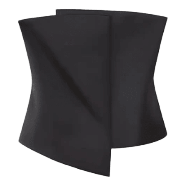 Black zara strapless top corset