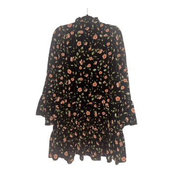 Floral print mini dress