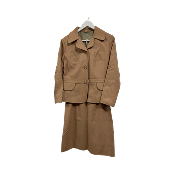 Vintage 2-osa naisten puku - villasekoitus, 1940s-tyyli