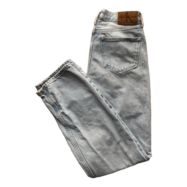 Light blue straight jeans