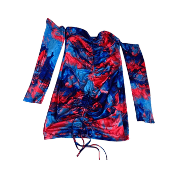 Tie dye mekko S