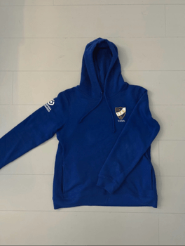 Blue Hoodie with Pockets / Size XL 