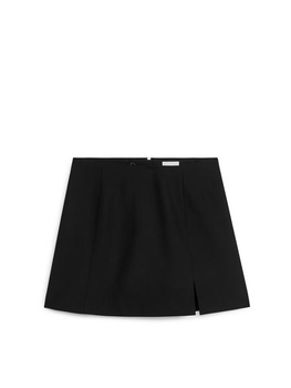 Mini skirt wool