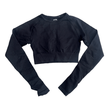 Black seamless long sleeve