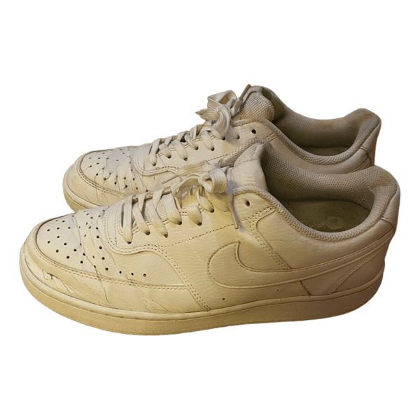 White Nike sneakers