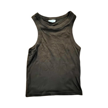 Brown tank top