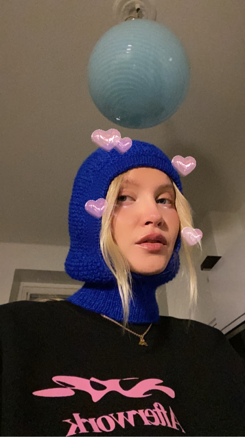 Silk/alpaca balaclava
