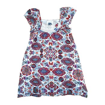 Desigual girls' dress with lace
