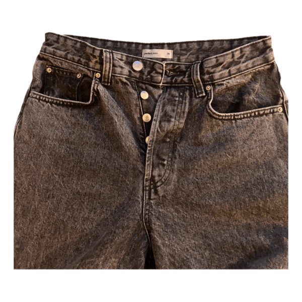 Grå denim jeans