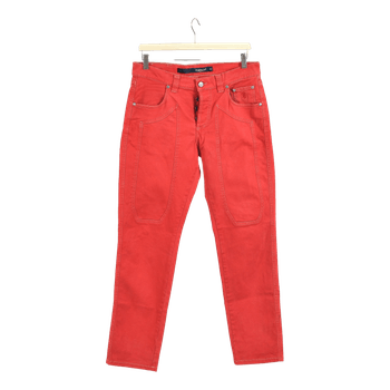 Red jeans