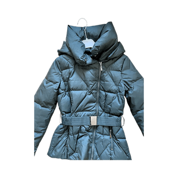 Grey Puffer Jacket Monton 