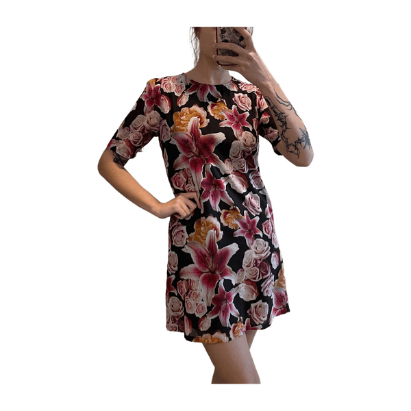 Monki Dress with Floral Print