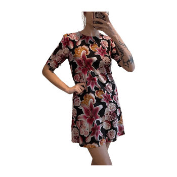 Monki Dress with Floral Print