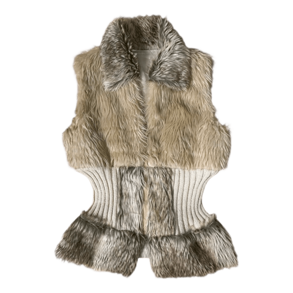 fur vest
