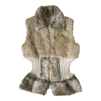fur vest