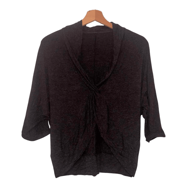 Schwarzer cardigan