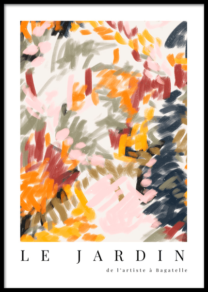 Le Jardin No2 poster