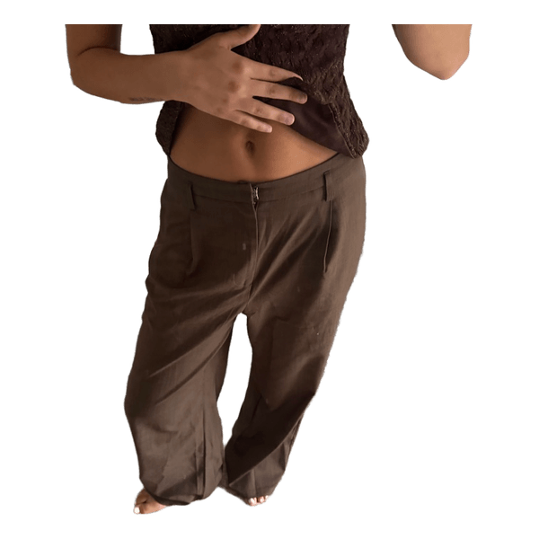 Brown trousers