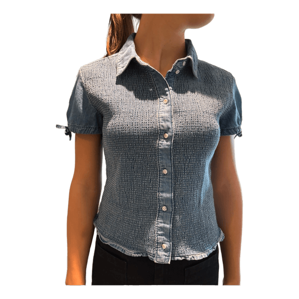Supersnygg jeans topp från Zara