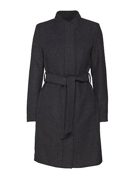 Grey SLFDEA WOOL COAT B