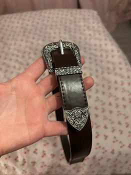 Brown western style belt