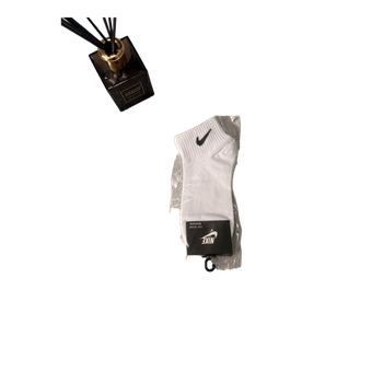 White Nike socks