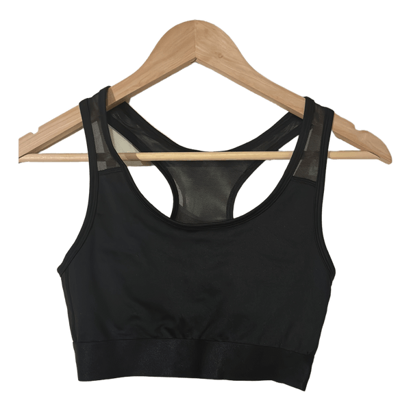 Black sports bra