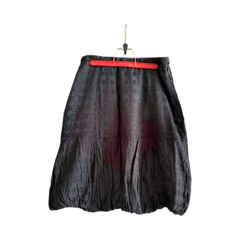 Fransa black bobble skirt