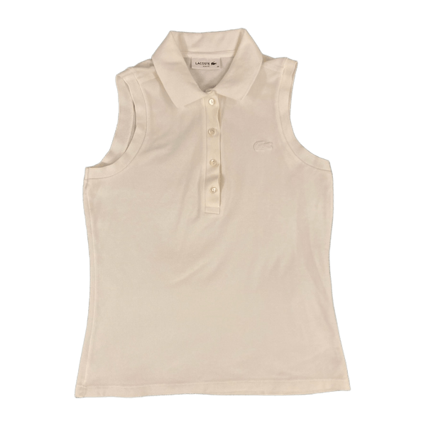 Lacoste sleeveless polo.