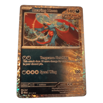 Roaring Moon Pokémon card