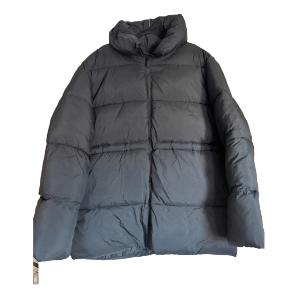 Svart pufferjacka