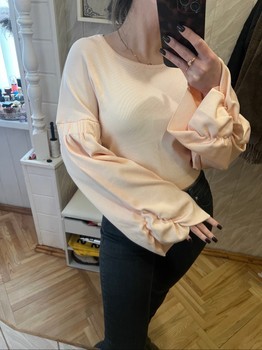 Beige Zara Knit sweater