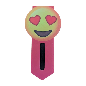 Kirjanmerkki, emoji / sydänsilmäinen