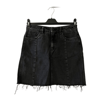 Denim mini skirt