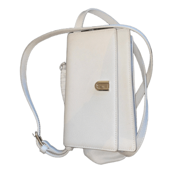 Furla white leather bag