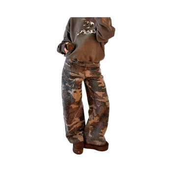 Scuffers wide-leg jeans, size 38