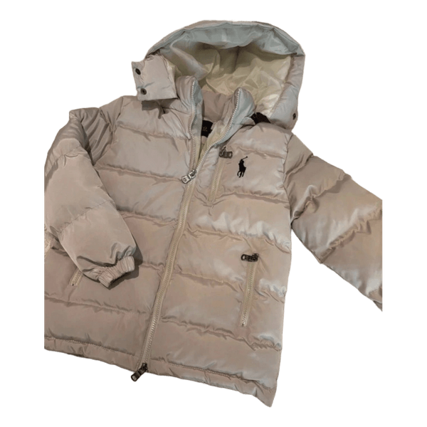 Beige puffer jacket