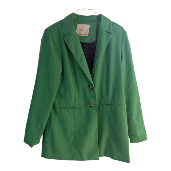 Grøn blazer