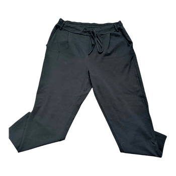 Freequent Black Trousers – XL | Minimalist & Casual