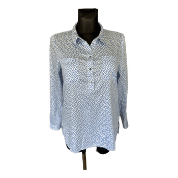 Walbusch printed cotton shirt