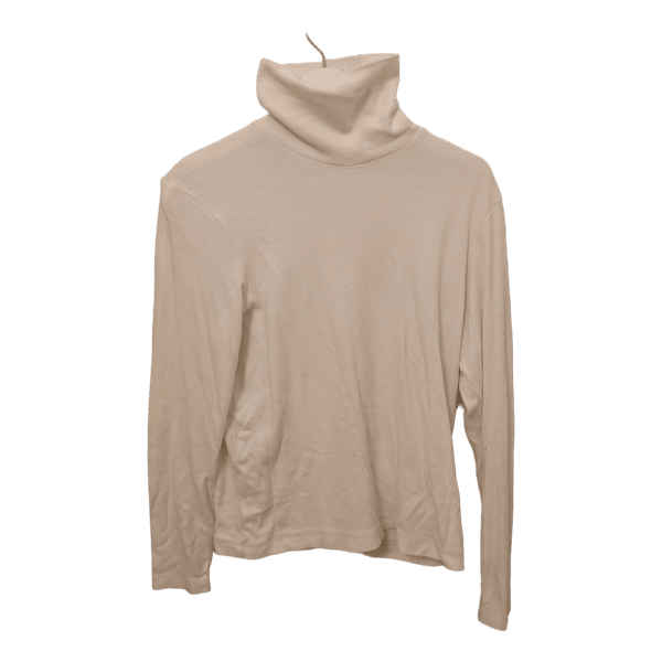 Uniqlo white turtleneck top