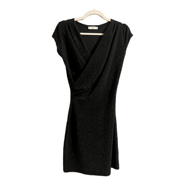 Mango black dress