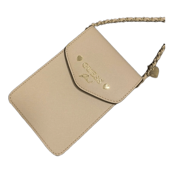 Beige Guess crossbody bag