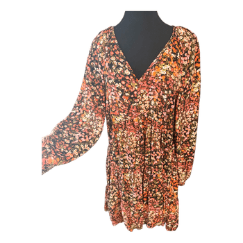 H&M floral mini dress