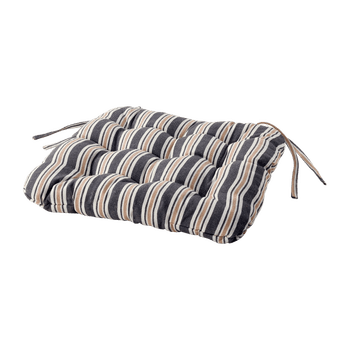 Grey seat cushion 40x38x5 cm