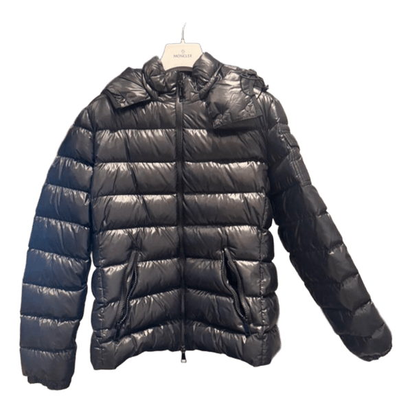 Moncler sort dunjakke